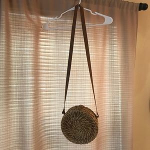 Boho round purse